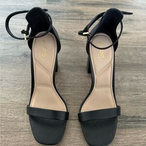Aldo Black Heels Timeless Elegance